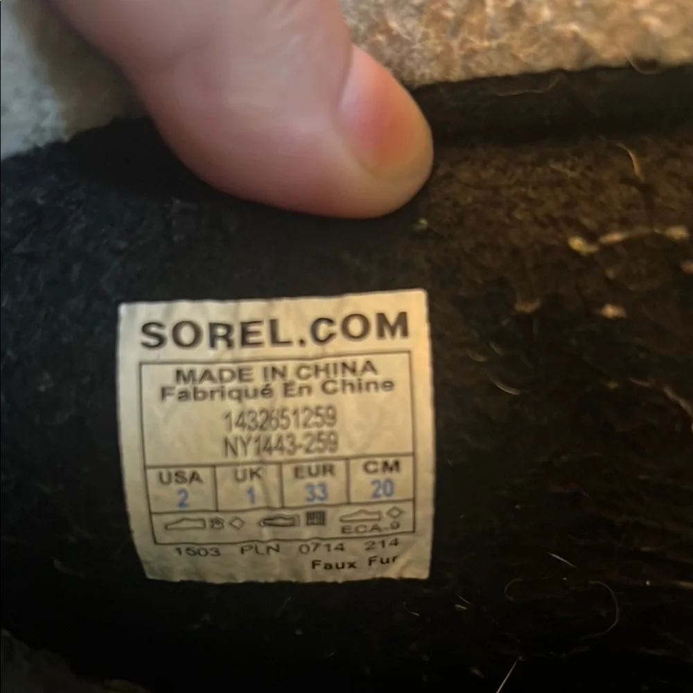 Sorel Kids Brown and Black Rain & Snow Boots with Waterproof Shell